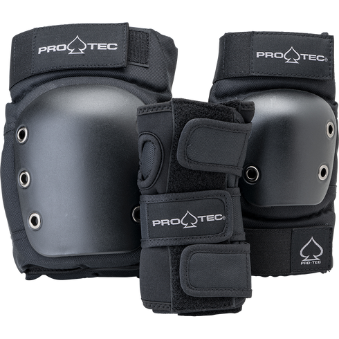 ProTec - Junior Set (Black | Butterfly Straps)